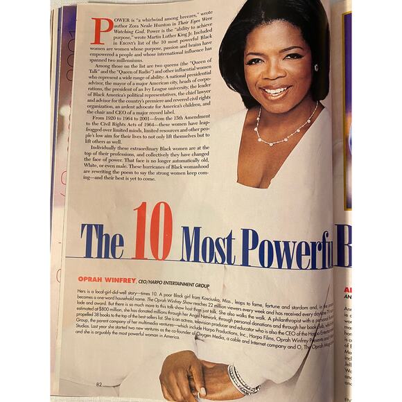 Ebony Magazine, March 2001. Annual Women's Issue, Marion Jones interview, EUC - Picture 13 of 16